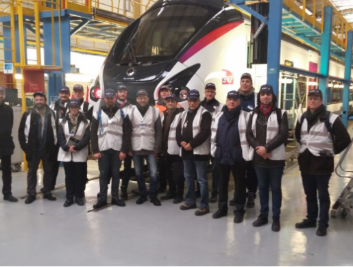 SIRFULL IN A VISIT AT ALSTOM